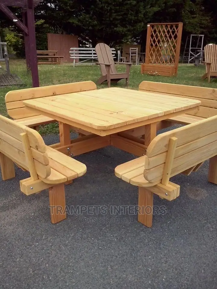 Wooden Vanished Bench