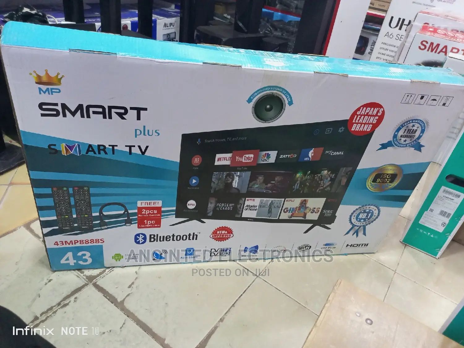 Smart Plus 43" Smart Android Tv