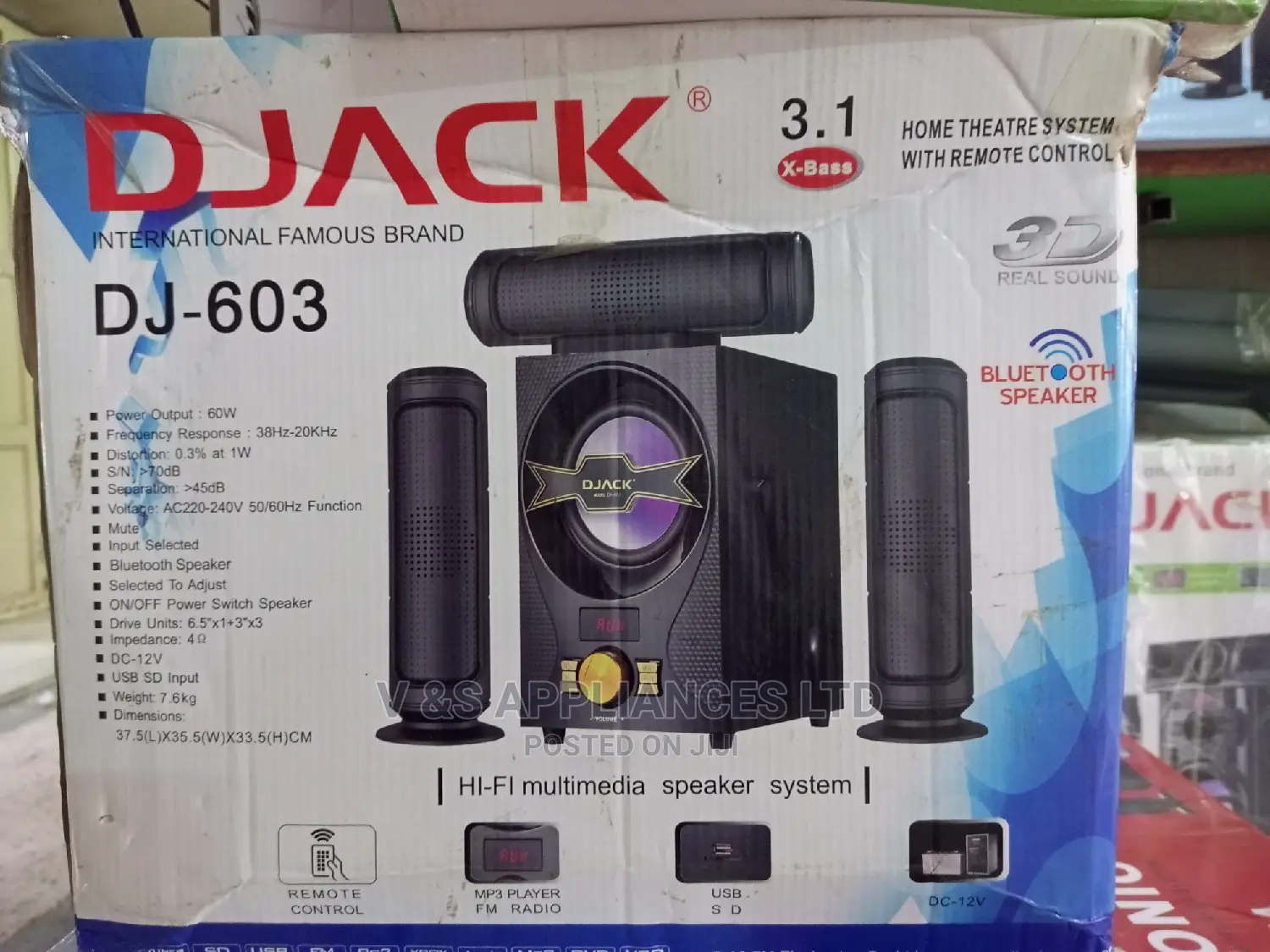 DJACK Home Theater System