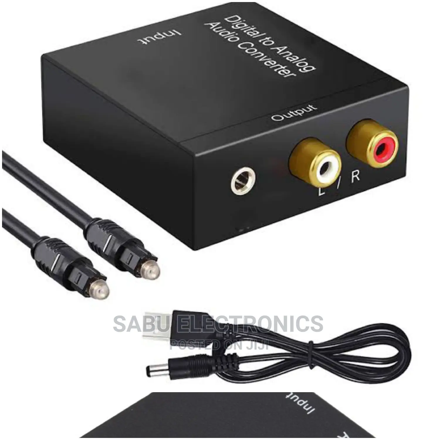 Audioconverter From Digital to Analogue- From Optical to Aux
