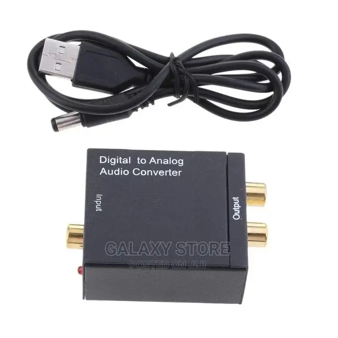 Digital to Analog Audio Converter Toslink Spdif Coaxial