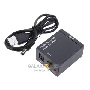 Digital to Analog Audio Converter Toslink Spdif Coaxial