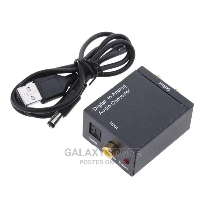 Digital to Analog Audio Converter Toslink Spdif Coaxial