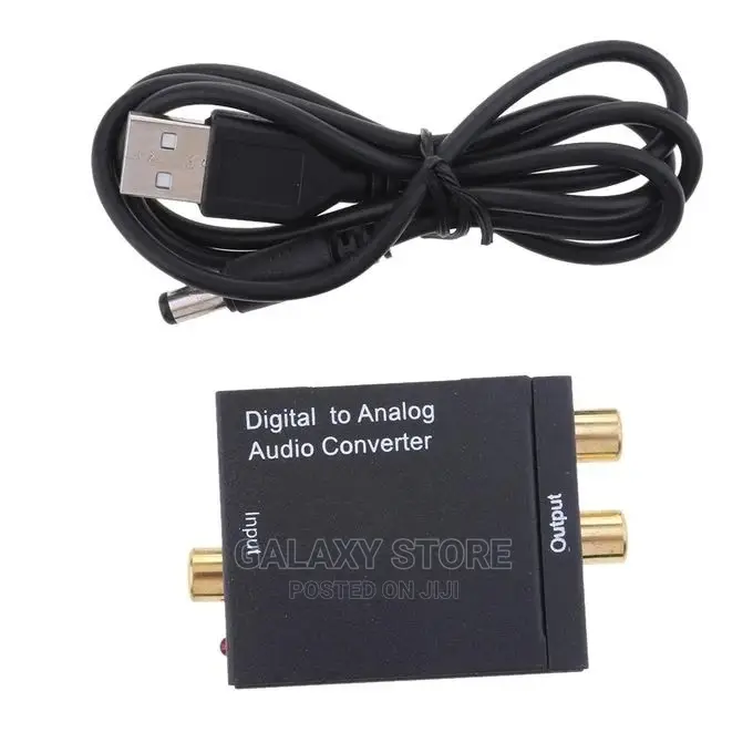 Digital to Analog Audio Converter Toslink Spdif Coaxial