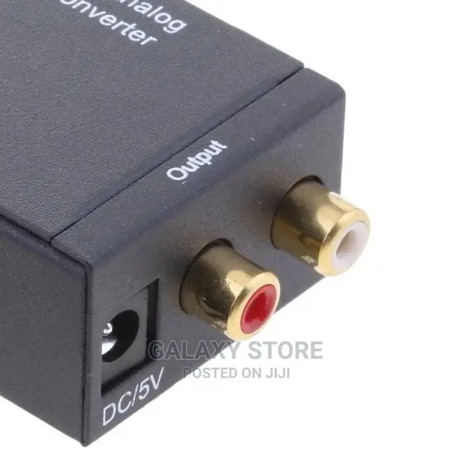 Digital to Analog Audio Converter Toslink Spdif Coaxial