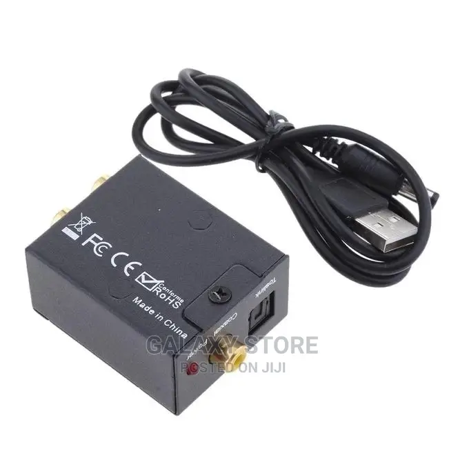 Digital to Analog Audio Converter Toslink Spdif Coaxial