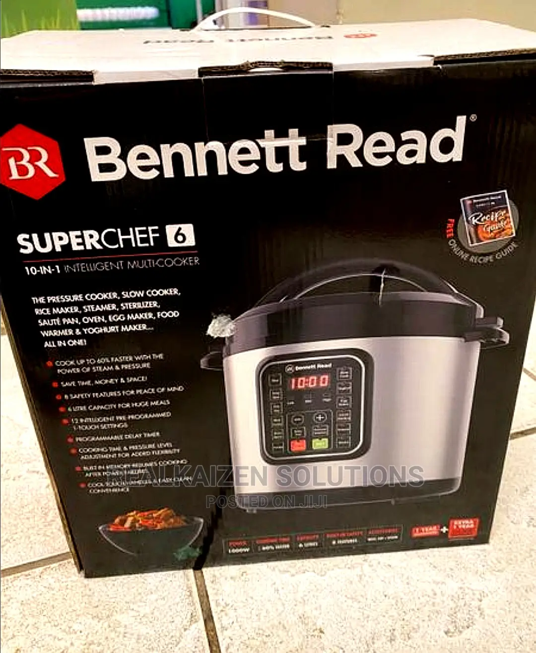 BENNETT READ 10 in 1 Superchef 6 Intelligent Multicooker
