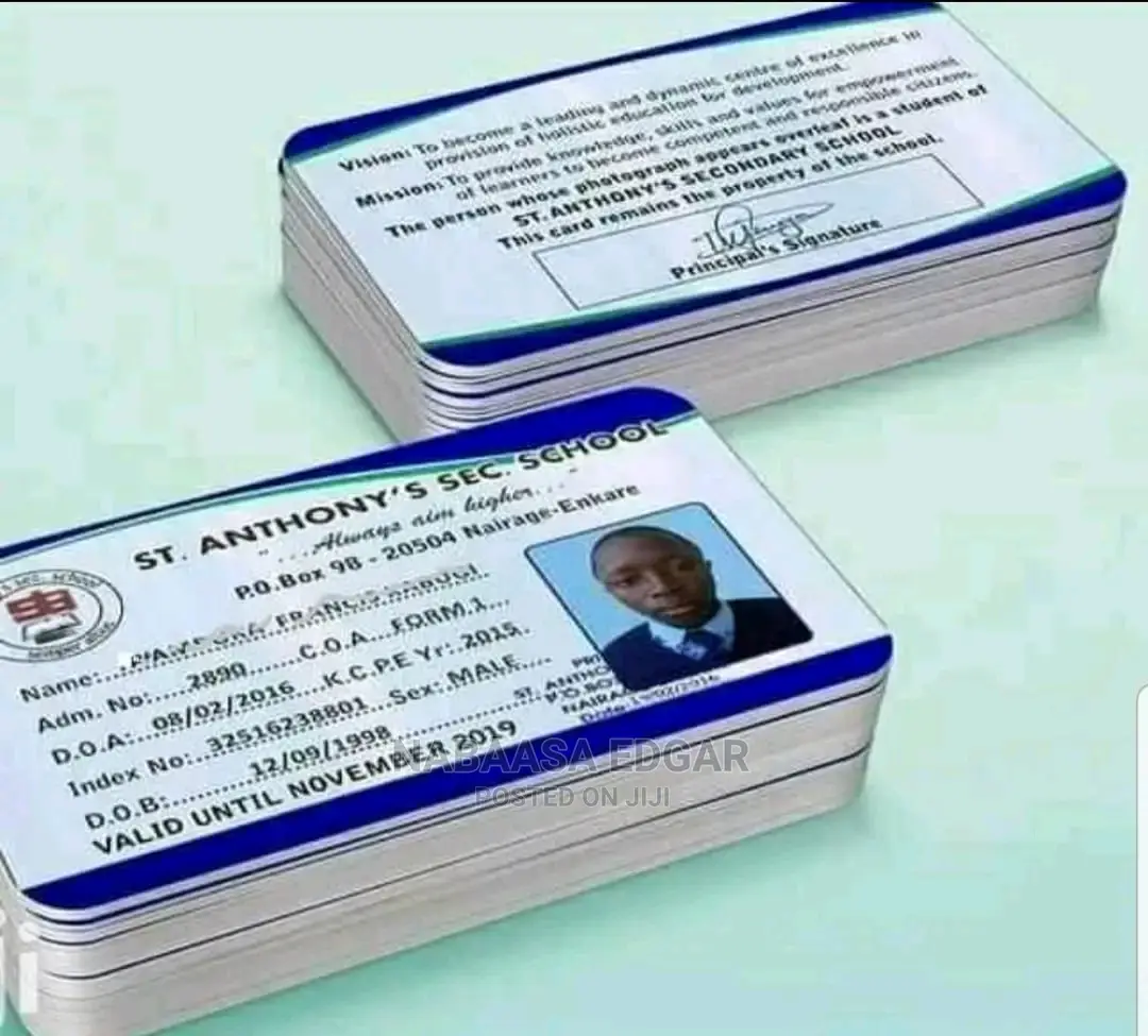 Plastic IDS and Name Tags