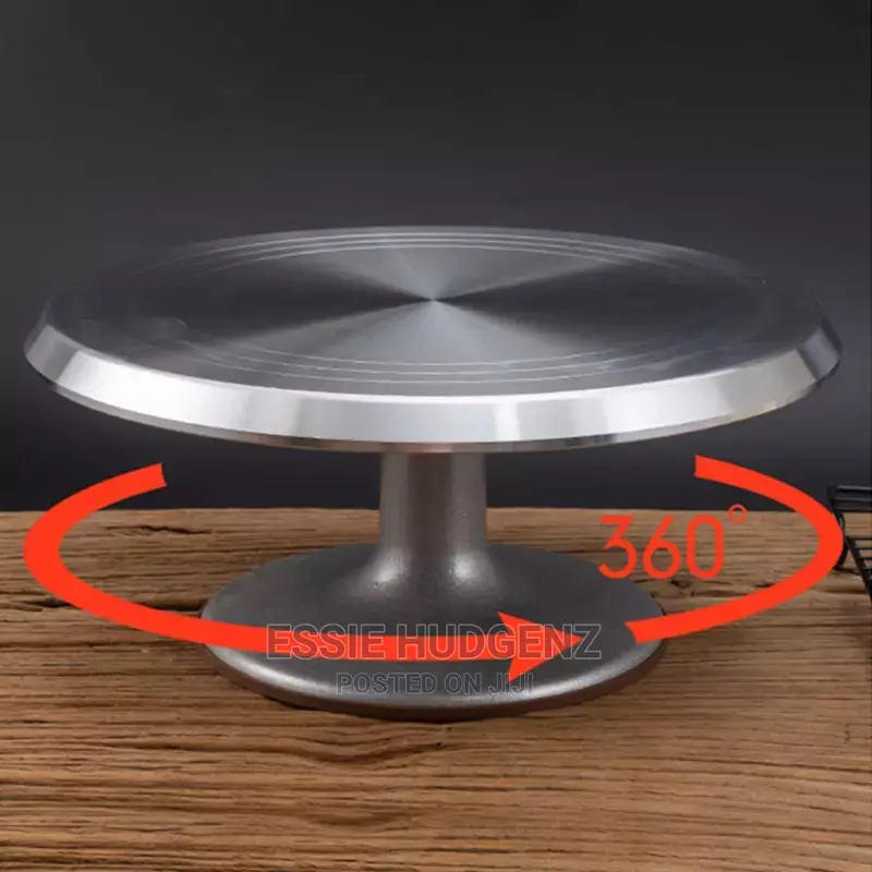 Stainless Steel Cake Turn Table