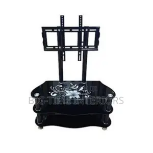 Modern Glass Tv Stand With Tv Mount