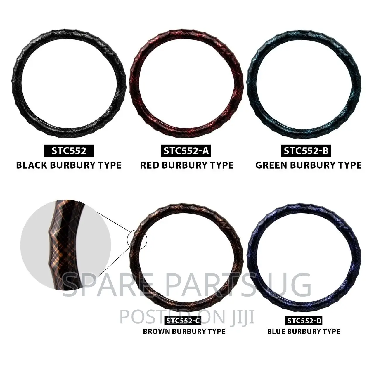 Leather Type Steering Covers