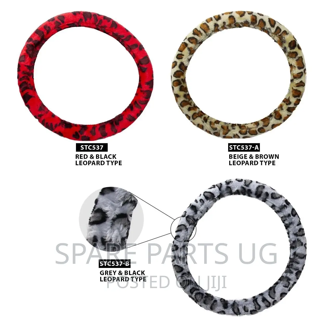 Fur Type Steering Wheel Covers