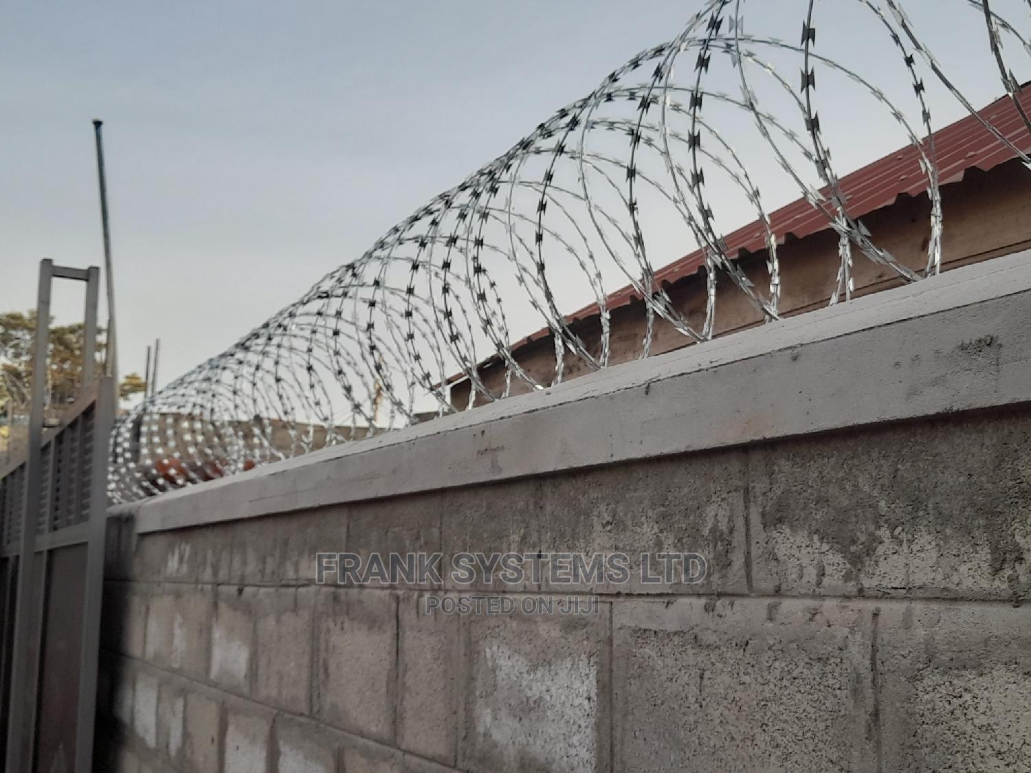 Razor Wire Fencing Installation, Galvanised Stainless in Nakawa