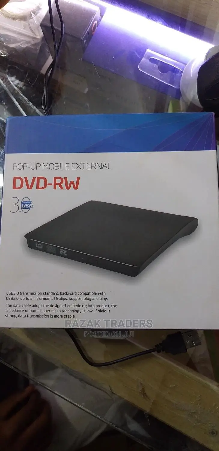USB 3.0 External Slot DVD VCD CD RW Drive Burner Laptop PC