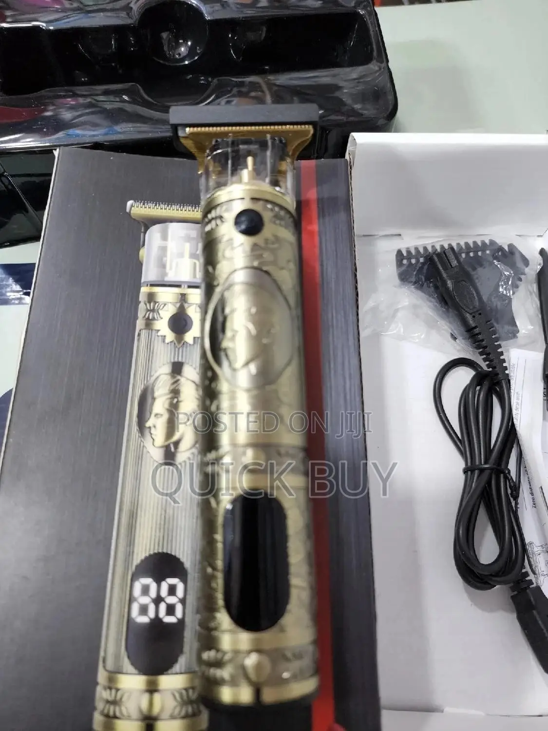 Multifunction Hair Clipper/Shaver Gold