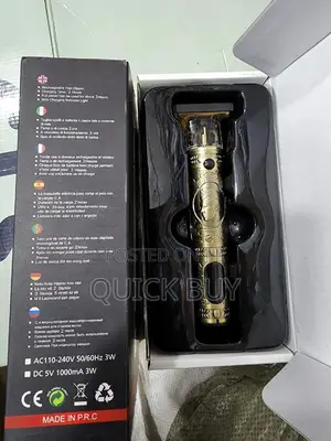 Multifunction Hair Clipper/Shaver Gold