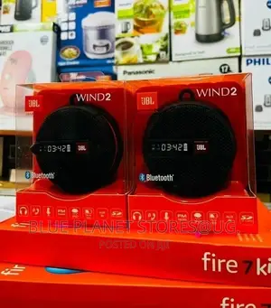 JBL WIND 2 Portable FM Radio/Bluetooth Speakers + Handle Bar