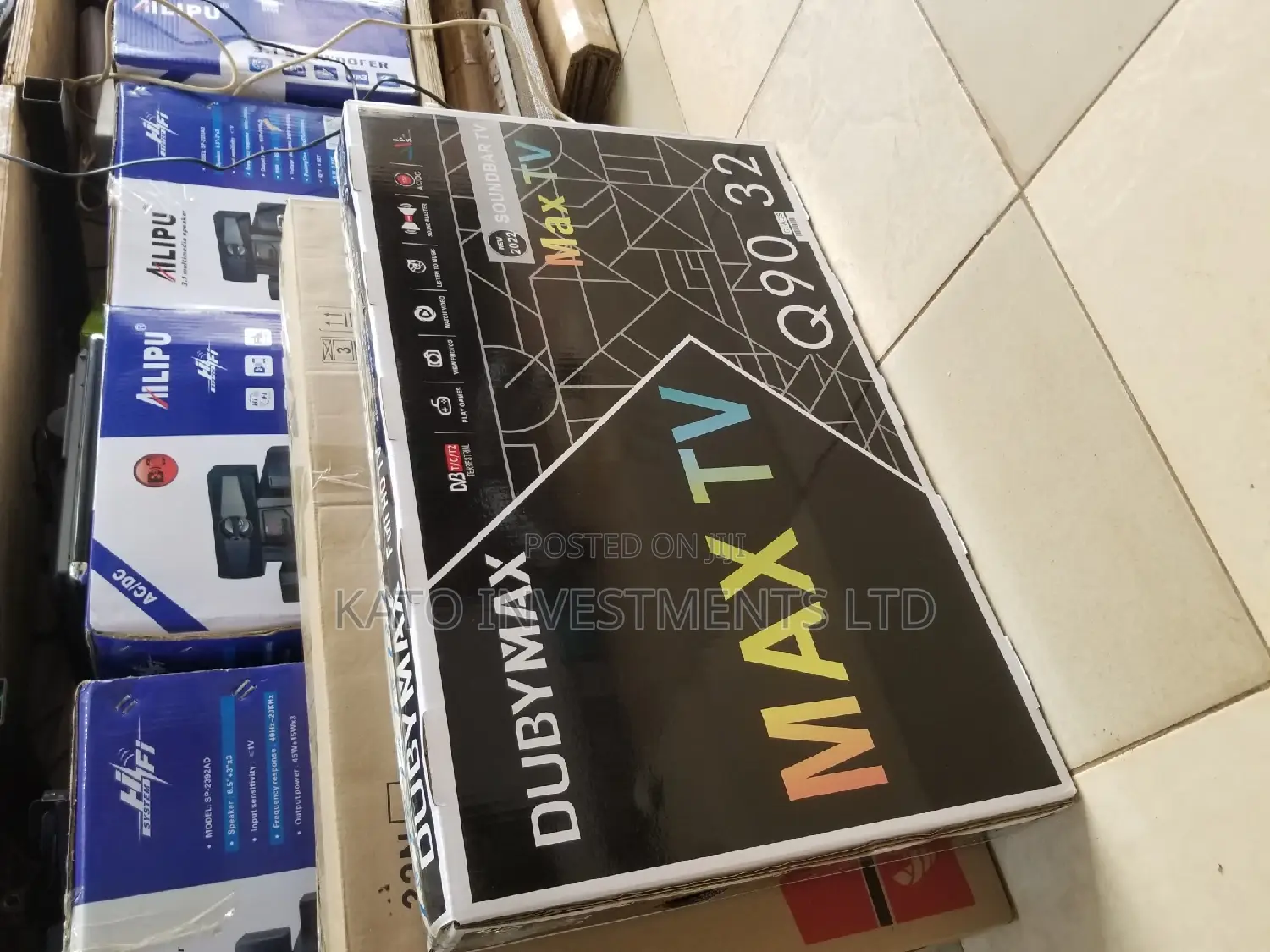 Dubymax Frameless 32 Inches TV