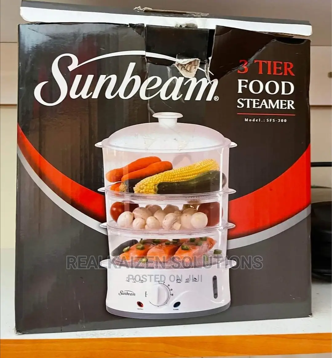 SUNBEAM 8.5L 3 Tier Electric Food Steamer 650W
