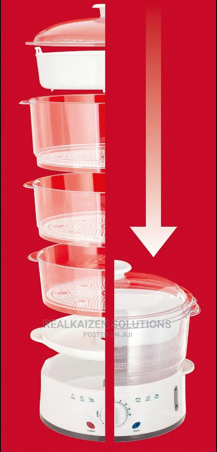 SUNBEAM 8.5L 3 Tier Electric Food Steamer 650W