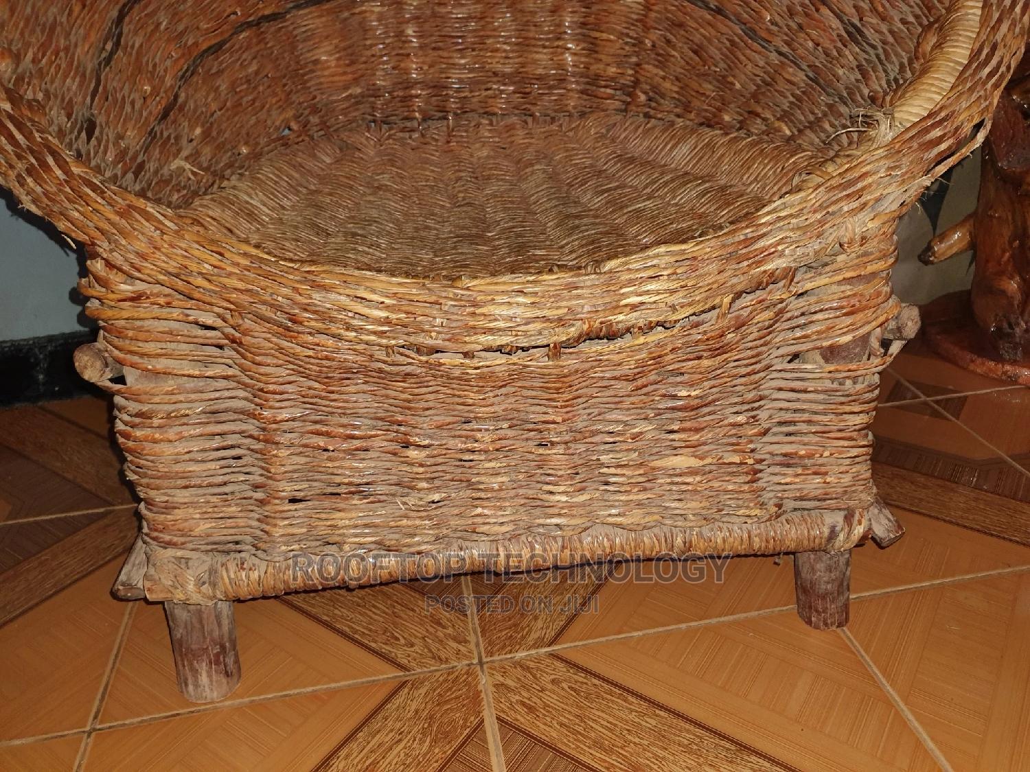 Original Papyrus Crafted Chair in Central Division Arts & Crafts