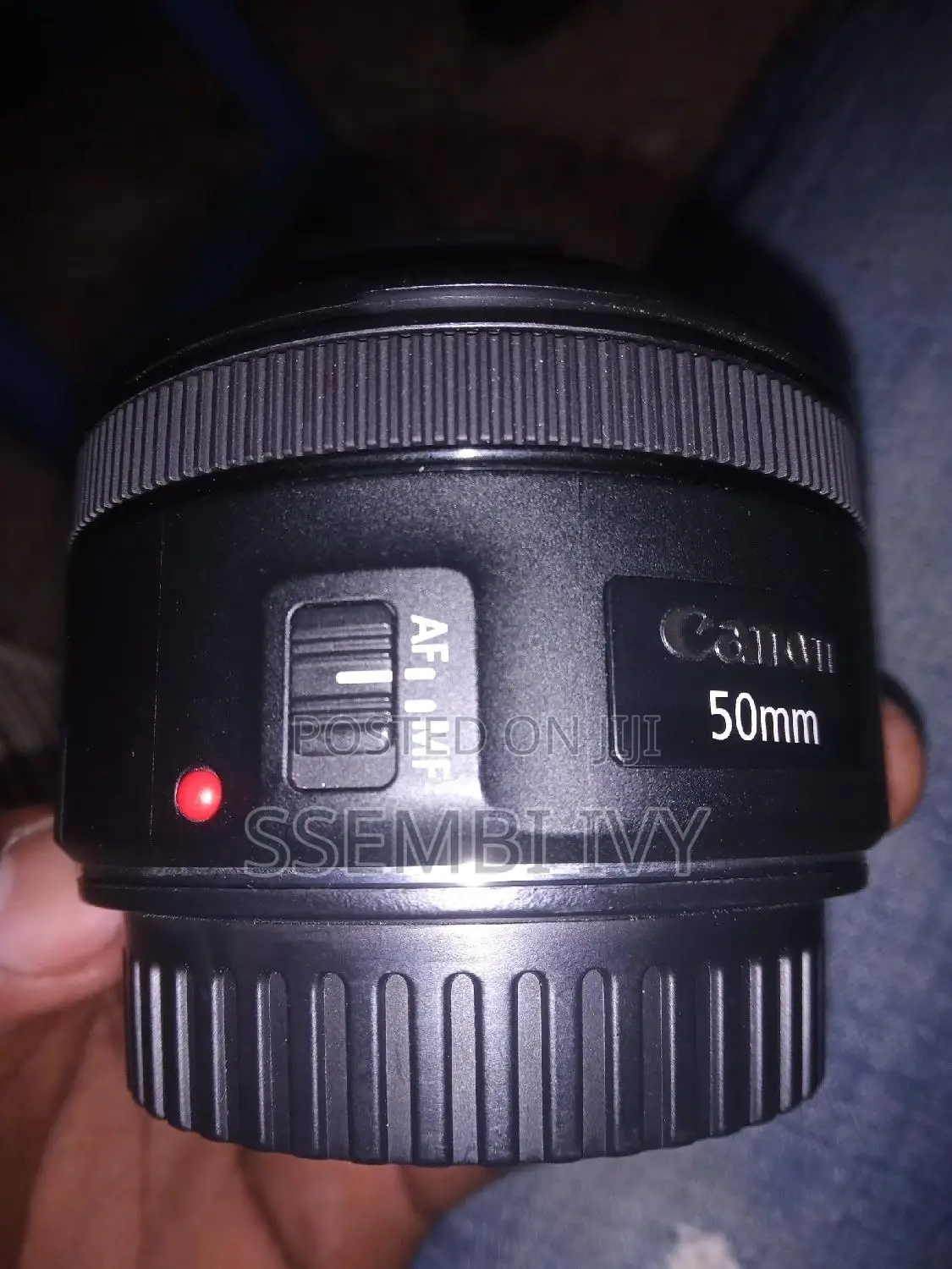 Canon:50mm Lens.