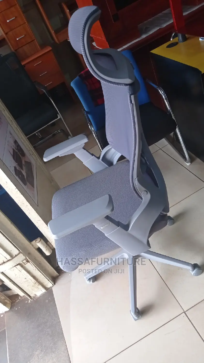 Mesh Office Chair Colour Gray