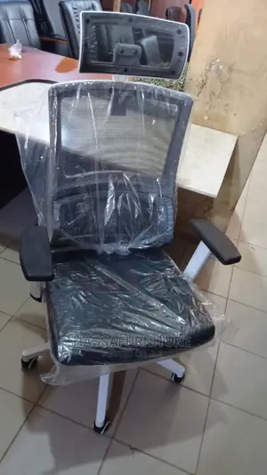 Mesh High Back Office Chair White Colour
