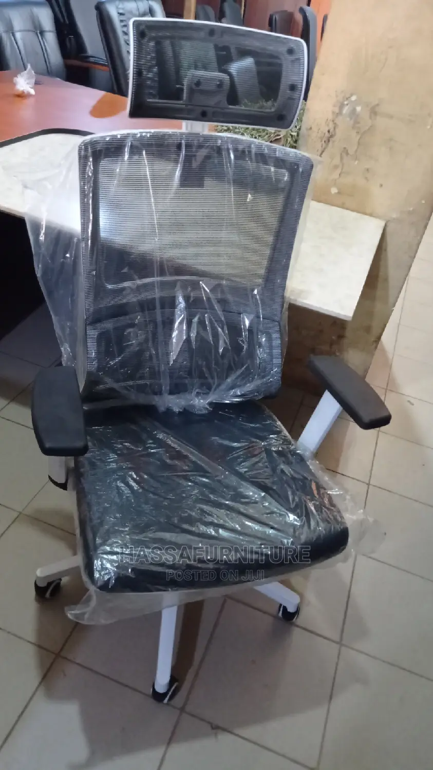 Mesh High Back Office Chair White Colour