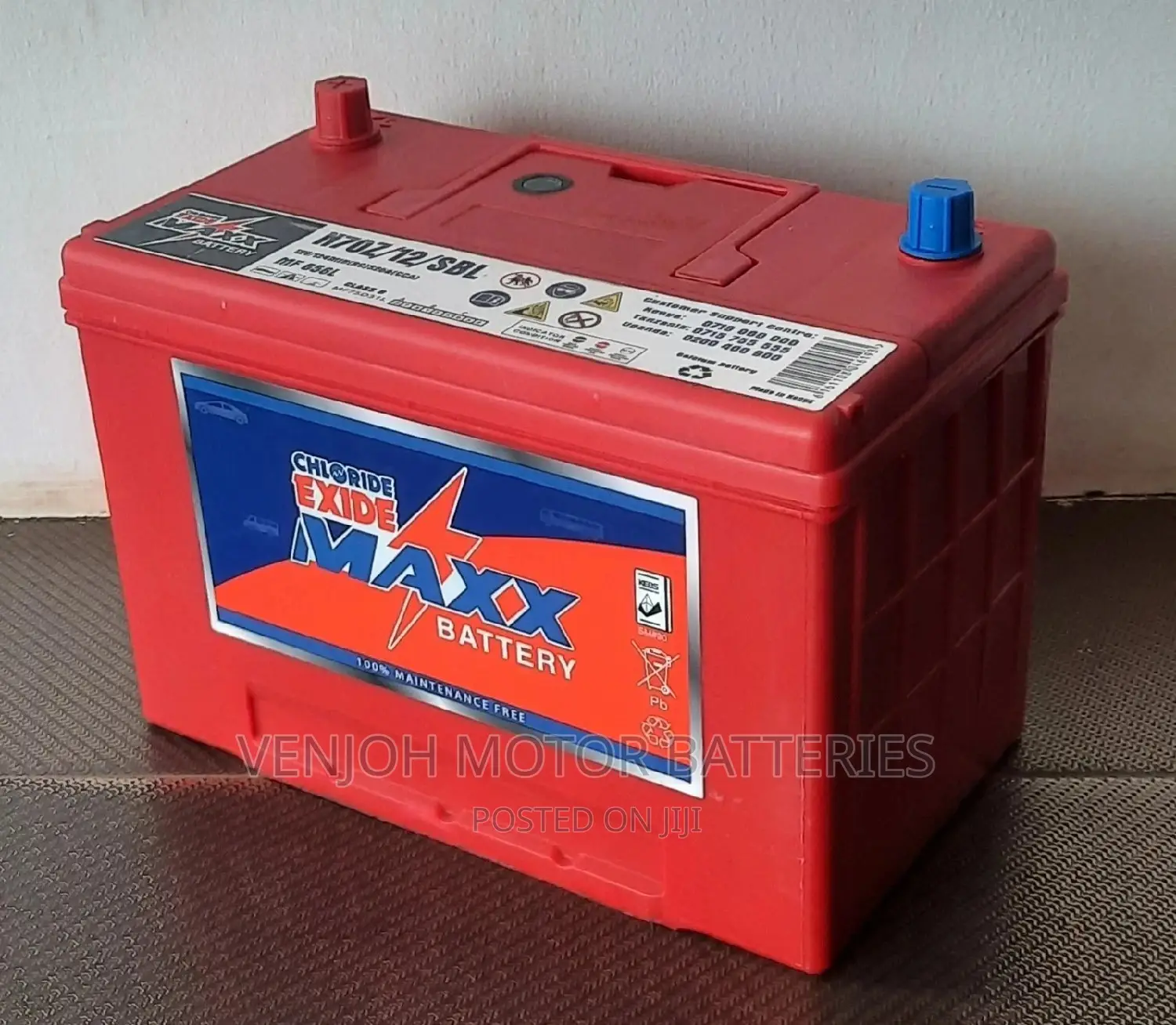 N70z Maxx Maintainance Free Car Battery