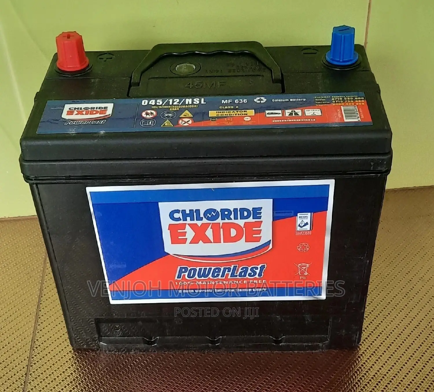 Ns60 - 45 AH Maintenance Free Battery