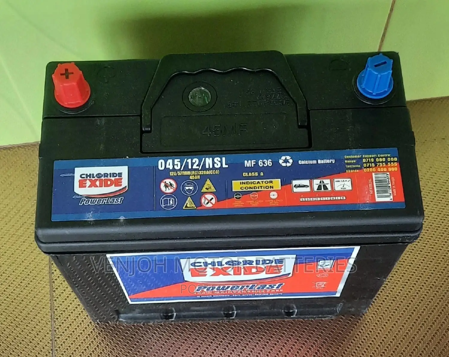 Ns60 - 45 AH Maintenance Free Battery