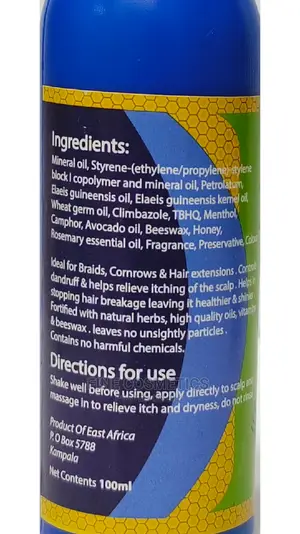1pc Beautex Anti Itch Hair & Sculp Oil