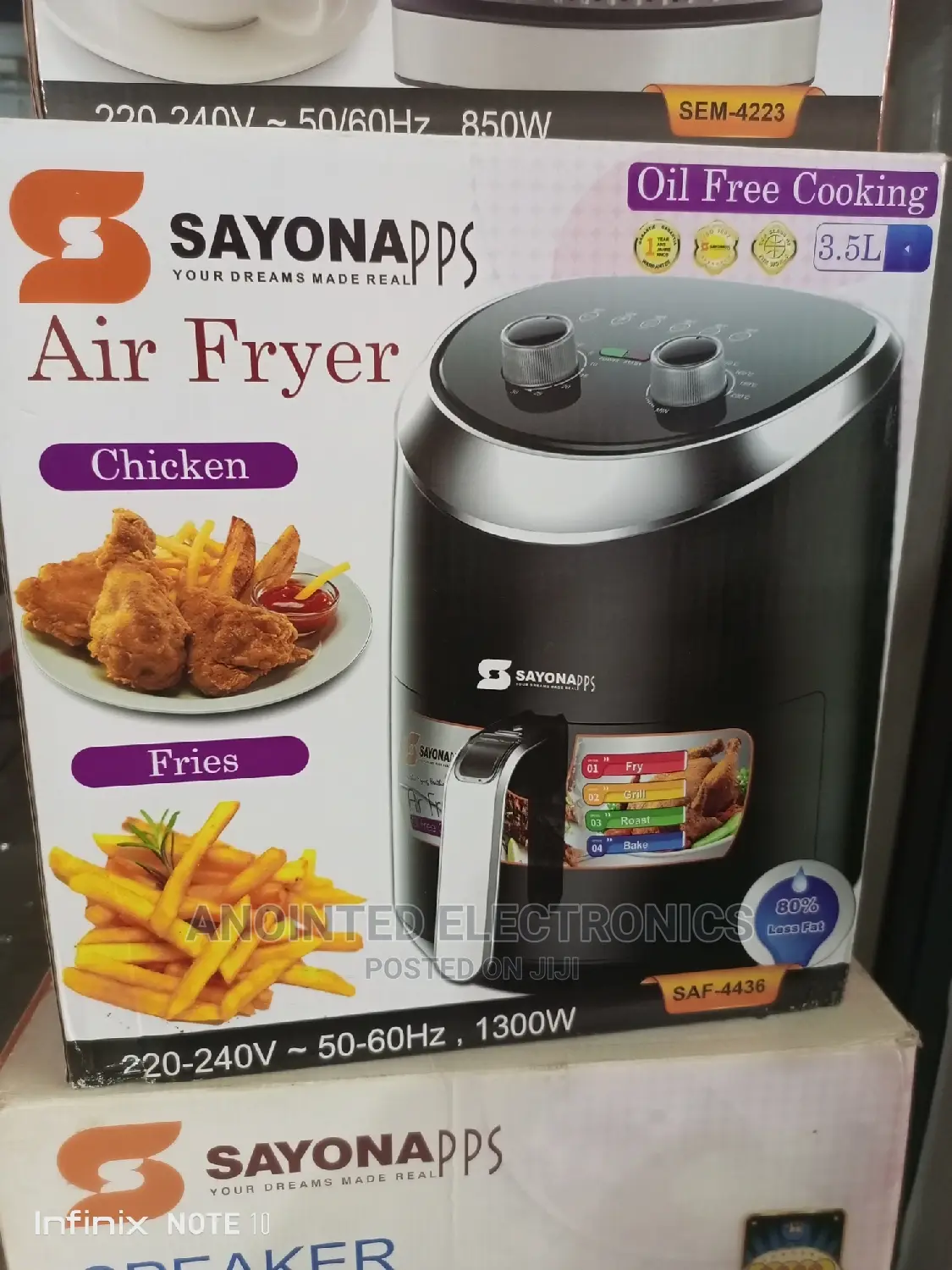 Air Fryer Sayona