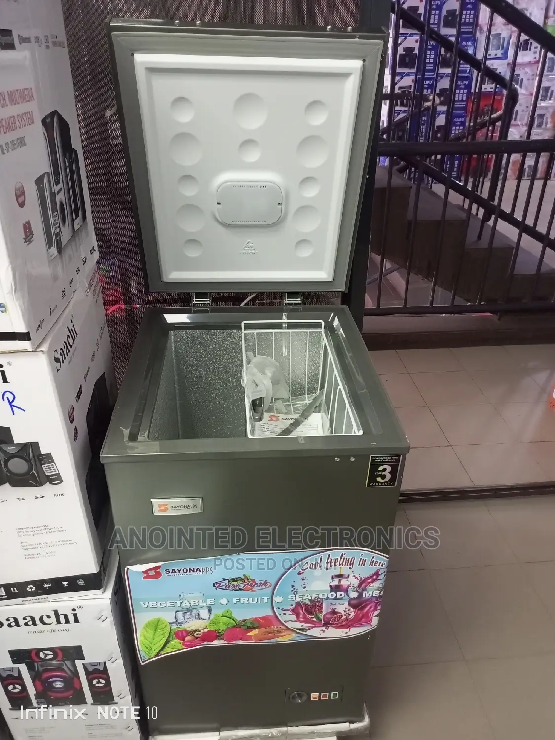 Sayona Deep Freezer 150L
