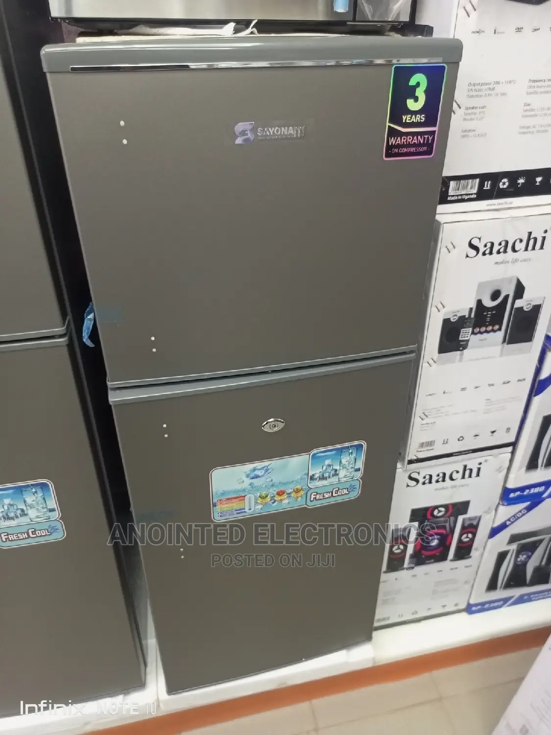 Sayona Refrigerator 138L