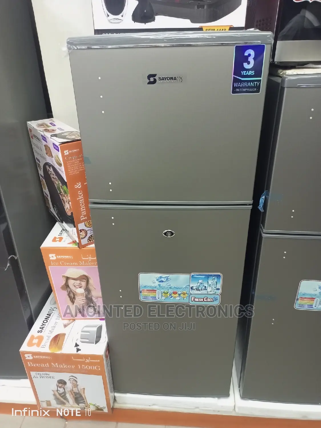Sayona Fridge 158L