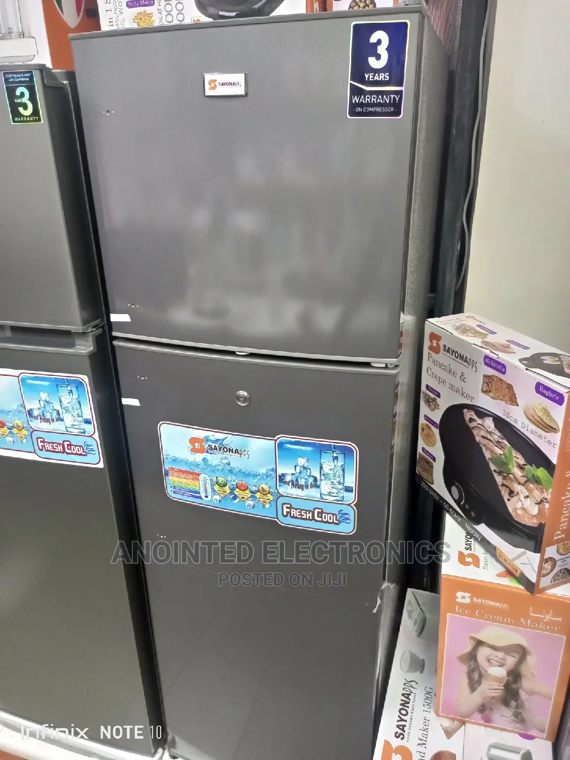 Sayona Fridge 286L