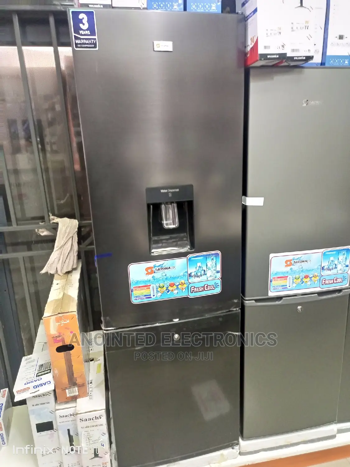 Sayona Fridge With A Dispenser
