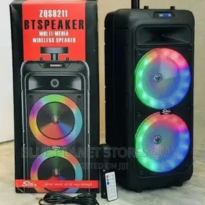 ZQS-8211 Multimedia Wireless Speakers With Microphone/Remote