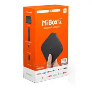 Xiaomi Mi Box S 4K Ultra HD Set-Top Box Wi-Fi - Black