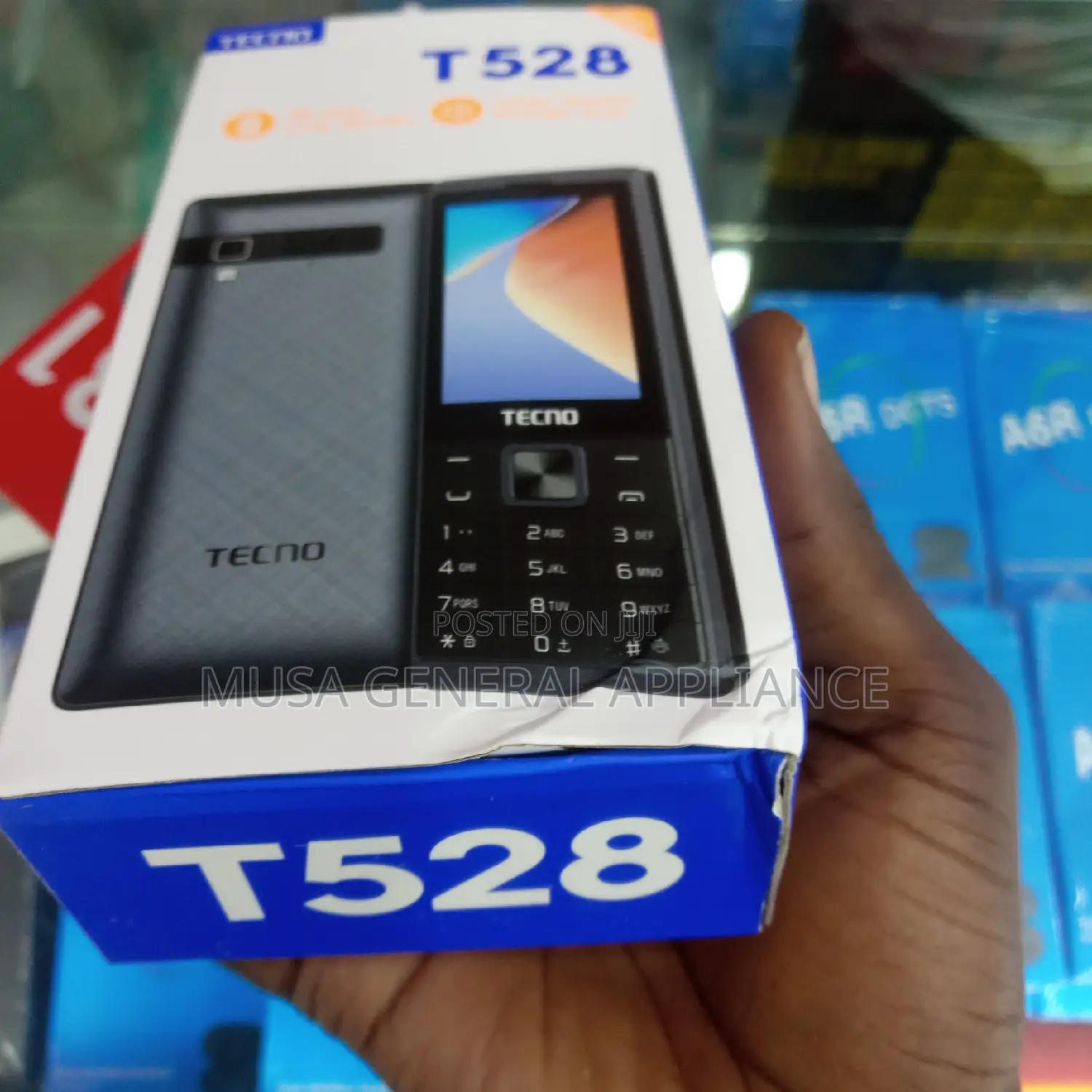 New Tecno T528 Black