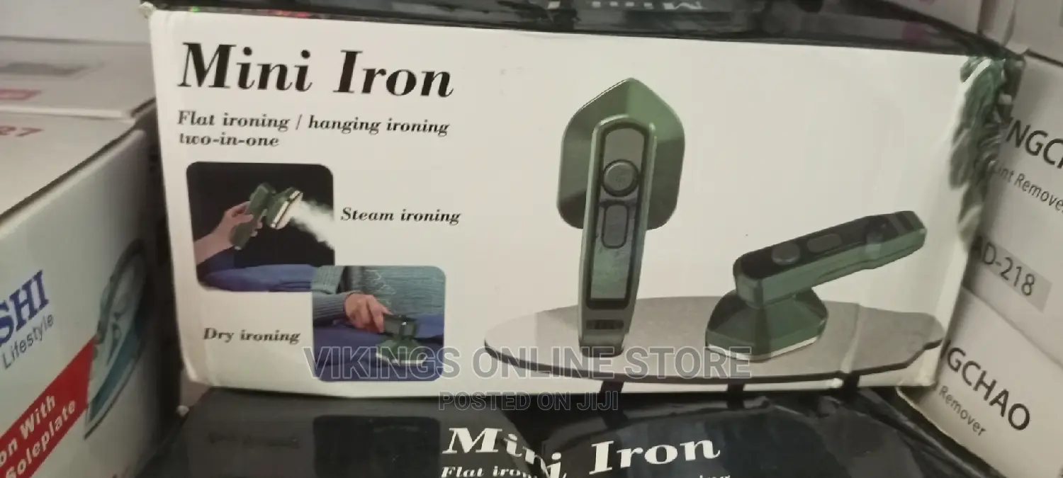 Portable Travel Flat Iron./ Steam and Dry Iron.
