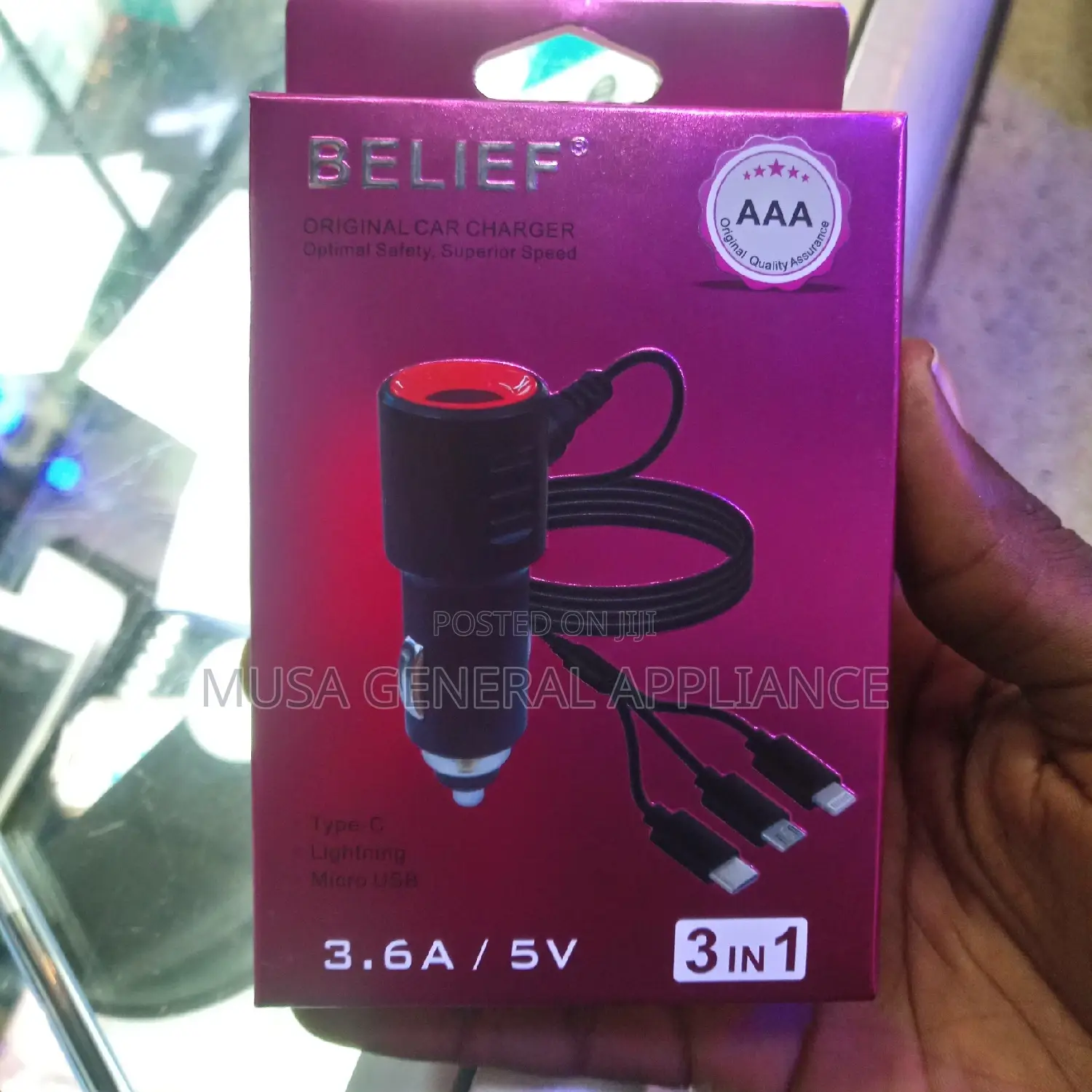 Belief Car Charger