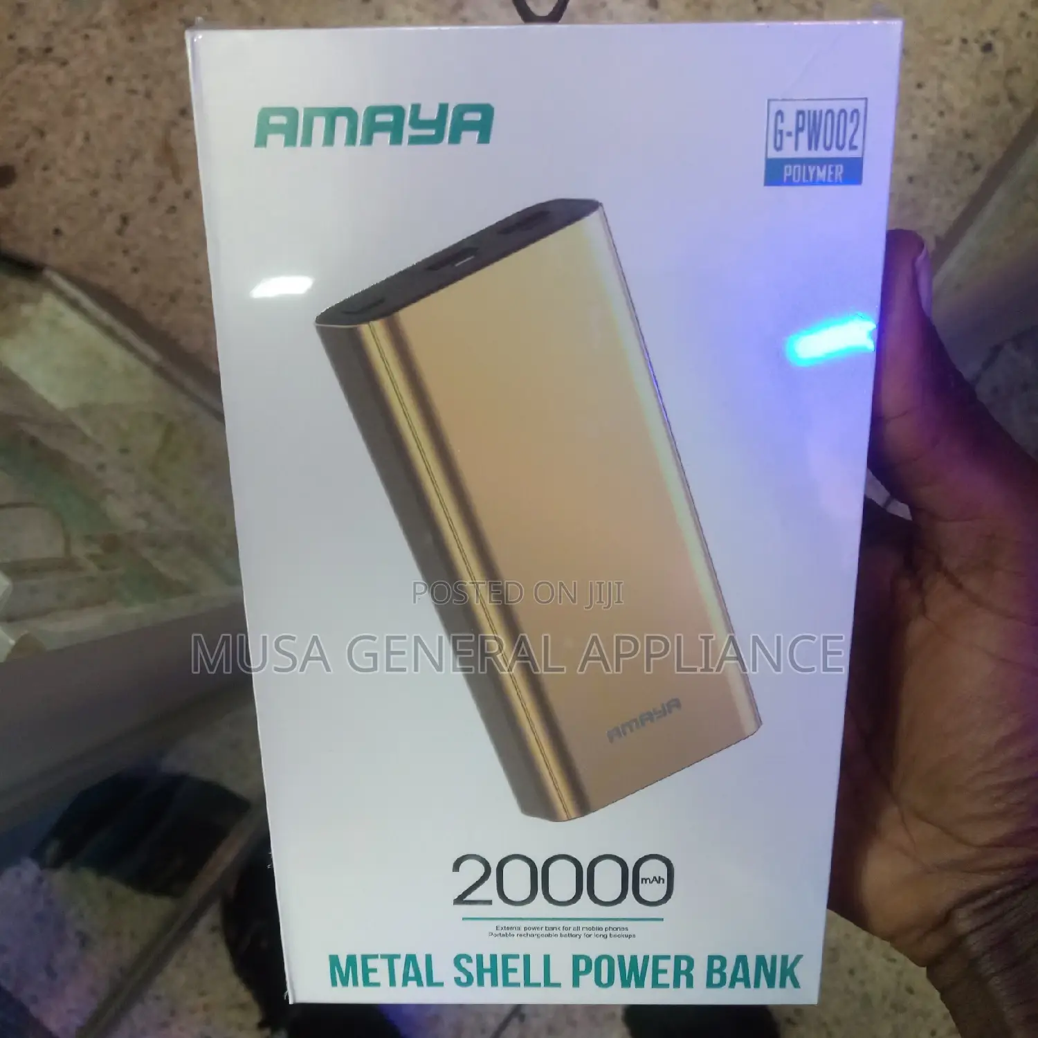 Amaya Power Bank 20000mah
