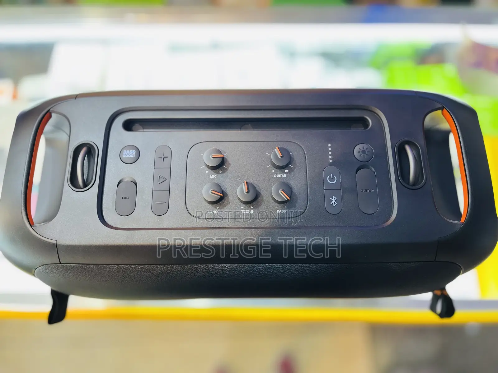 JBL Party Box on the Go Speaker With Microphone