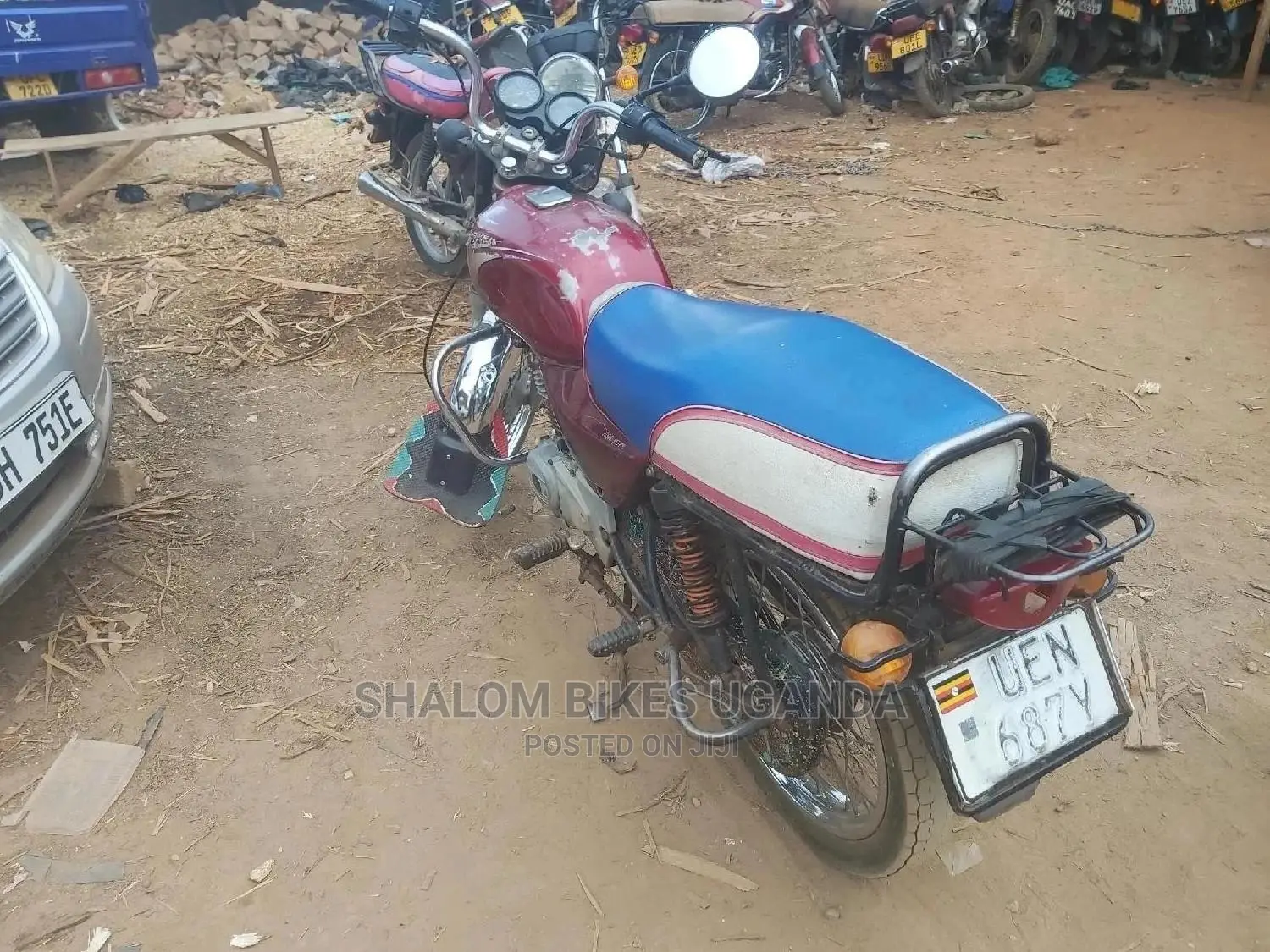 Bajaj Discover 135 2019 Red