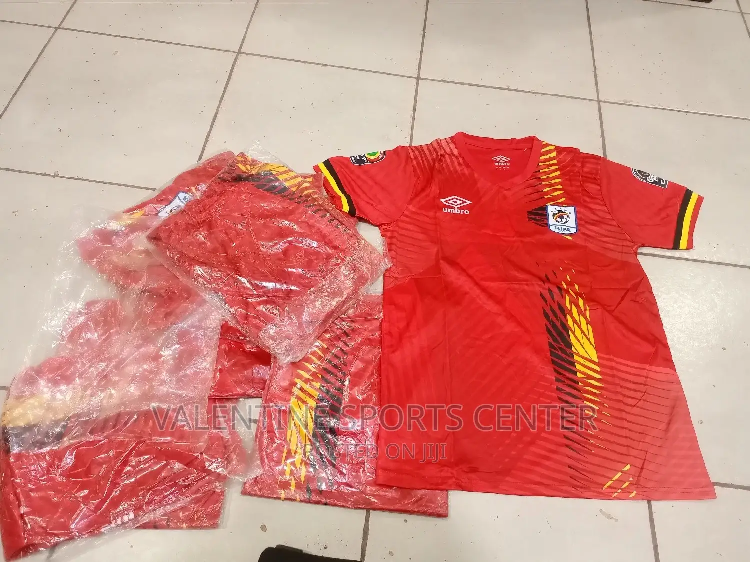 Uganda Crane Original Material Jersey