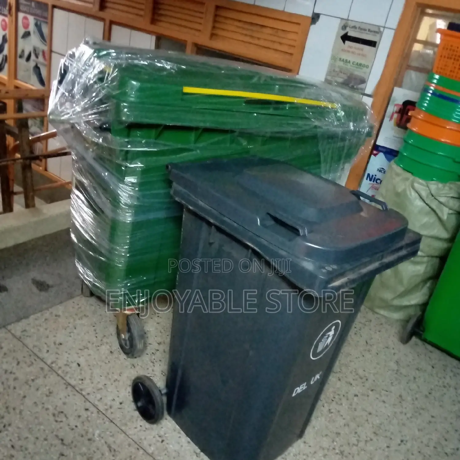 Plastic Heavy Big Size Dust Bin 660ltr