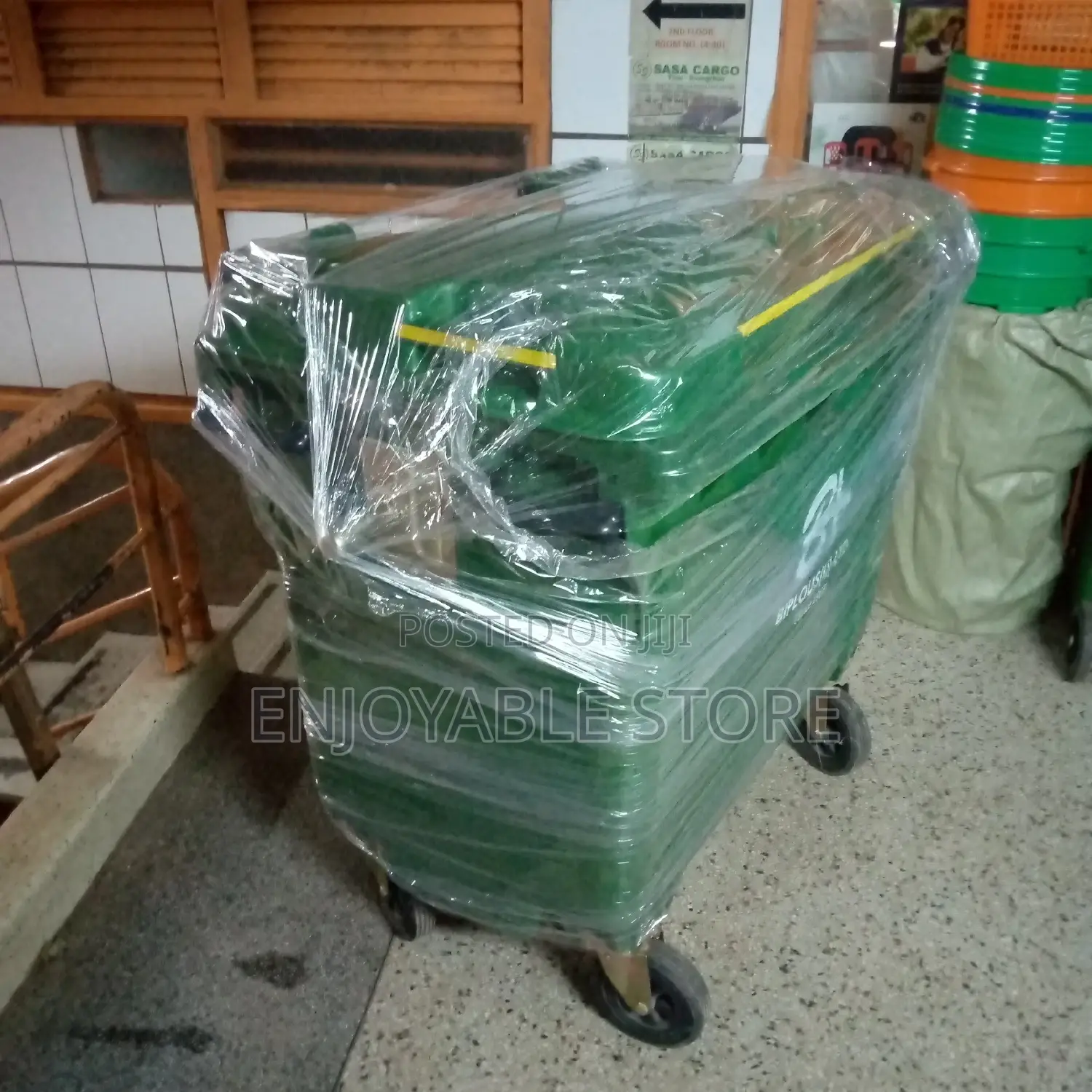 Plastic Heavy Big Size Dust Bin 660ltr